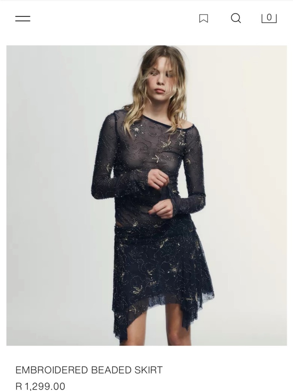 Sheer Zara Top - Picture 4 of 5